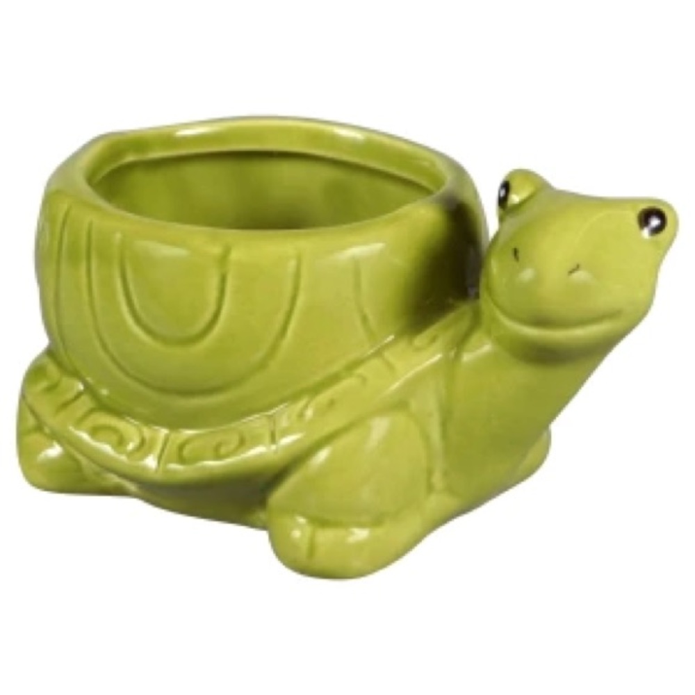 TURTLE ANIMAL PLANTER NWT - Picture 2 of 7